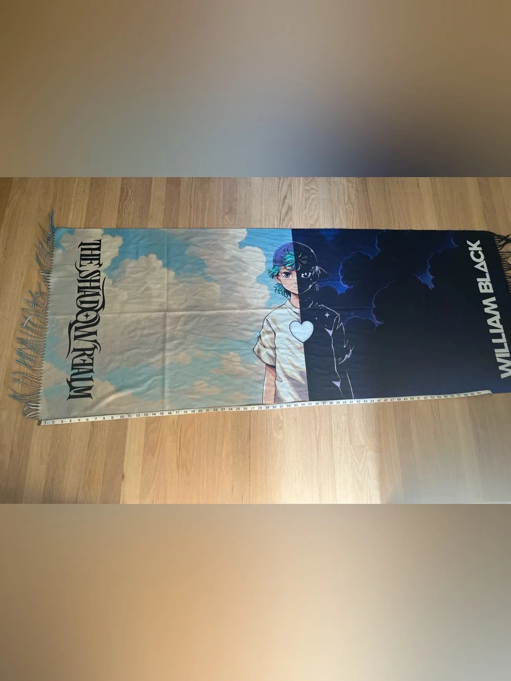 Anime Scarf The Shadow Realm, by electronic artist William Black